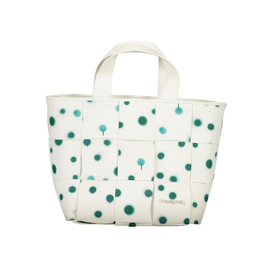 Desigual Bianco Poliuretano Women Handbag