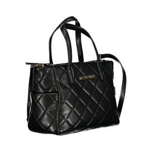 Mario Valentino Black Polyurethane Women's Bag