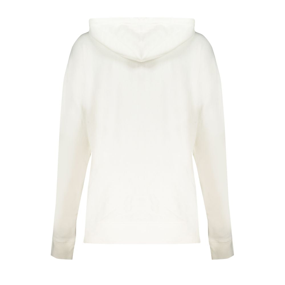 North Sails White Cotton Women's Hoodie