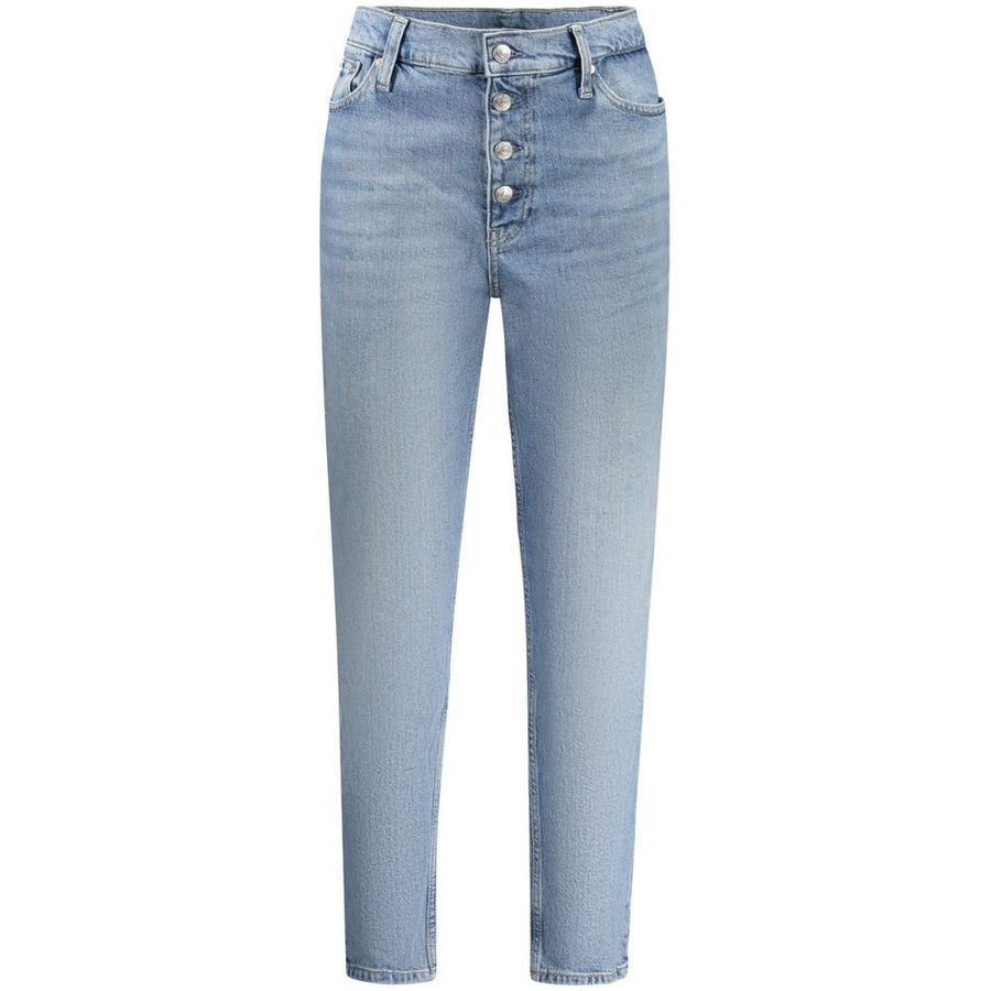Calvin Klein Azzurro Cotton Women's Jeans