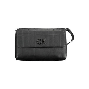 Calvin Klein Nero Polyester Women Shoulder Bag