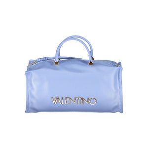 Mario Valentino Azzurro Polyurethane Women's Bag
