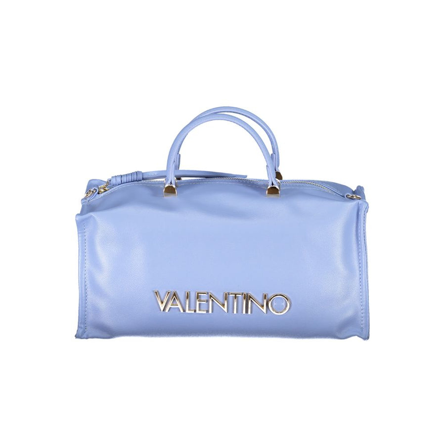 Mario Valentino Azzurro Polyurethane Women's Bag