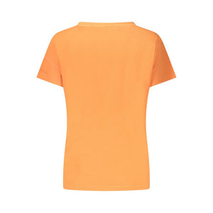 North Sails Arancione Cotton Women T-Shirt
