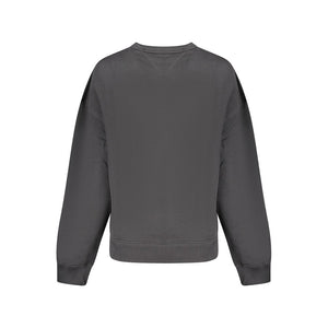 Tommy Hilfiger Black Cotton Women Sweatshirt