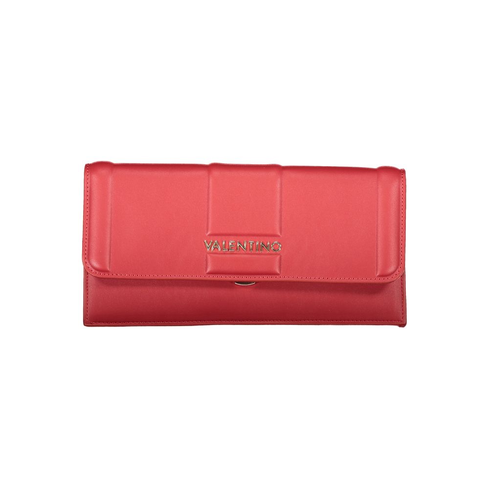 Mario Valentino Rosso Polyurethane Women's Bag for Effortless Style and Elegance