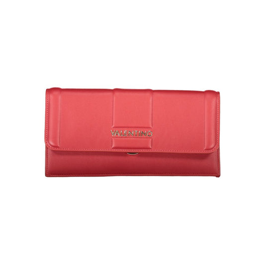Mario Valentino Rosso Polyurethane Women's Bag for Effortless Style and Elegance