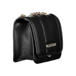 Mario Valentino Black Polyurethane Women's Bag