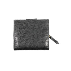 Mario Valentino Black Polyurethane Women's Wallet