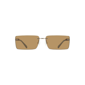 Calvin Klein Beige Metal Women Sunglasses