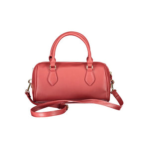 Mario Valentino Rosso Polyurethane Women's Bag