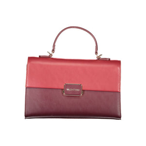 Mario Valentino Rosso Polyurethane Women's Bag