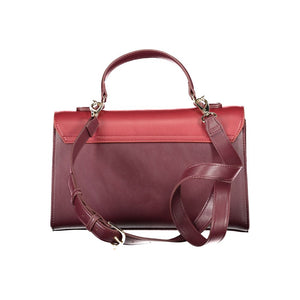 Mario Valentino Rosso Polyurethane Women's Bag