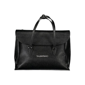 Mario Valentino Black Polyurethane Women's Bag