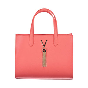 Mario Valentino Rosa Polyurethane Womens Bag