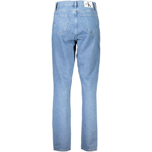 Calvin Klein Azzurro Cotton Women Jeans