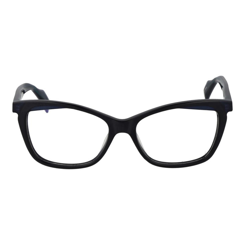Yohji Yamamoto blue plastic cat-eye eyeglass frames