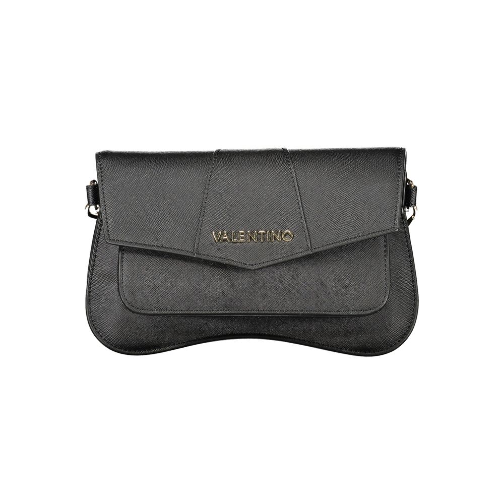 Mario Valentino Black Polyurethane Women's Bag
