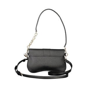 Mario Valentino Black Polyurethane Women's Bag