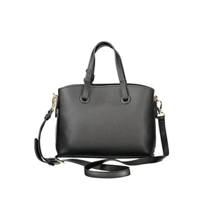 Mario Valentino Black Polyurethane Women's Bag