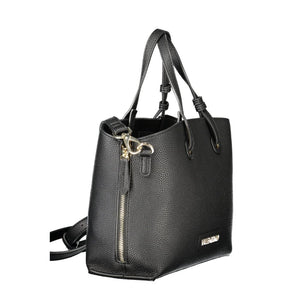 Mario Valentino Black Polyurethane Women's Bag