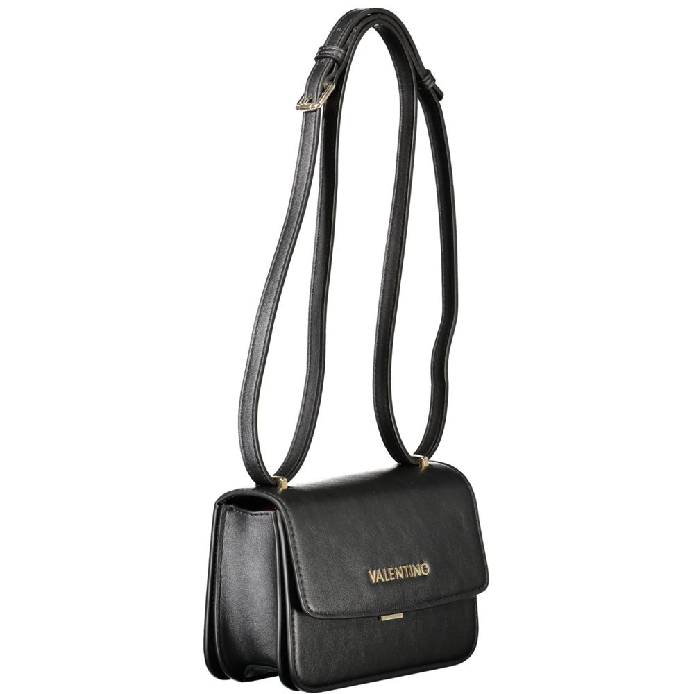 Mario Valentino Black Polyurethane Womens Bag