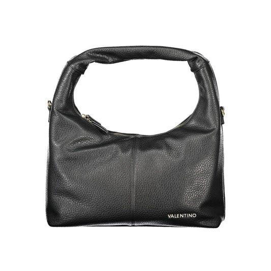 Mario Valentino Black Polyurethane Women's Bag