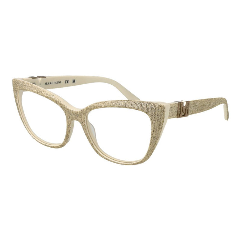Marciano by Guess gold glitter cat-eye acetate eyeglass frames