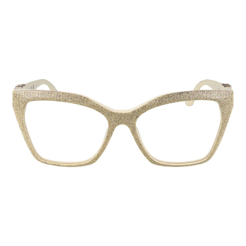 Marciano by Guess gold glitter cat-eye eyeglass frames made of acetate