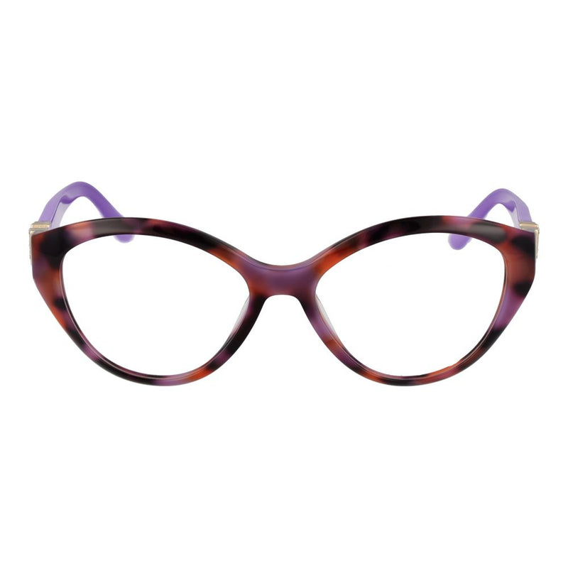 Marciano by Guess purple tortoiseshell acetate cat-eye eyeglass frames