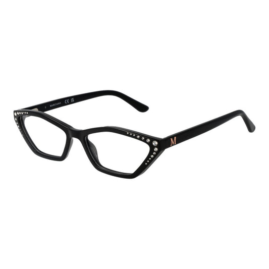 Marciano by Guess black plastic cat-eye glasses frames with rhinestone embellishments