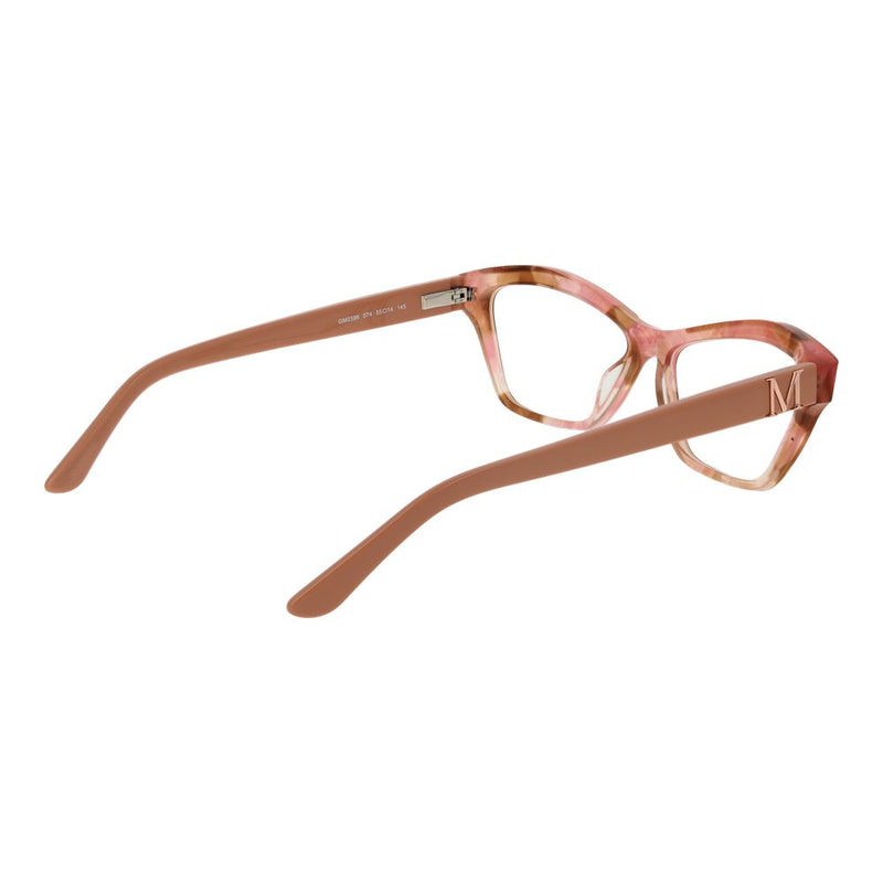 Marciano by Guess beige acetate eyeglass frames with cat-eye shape