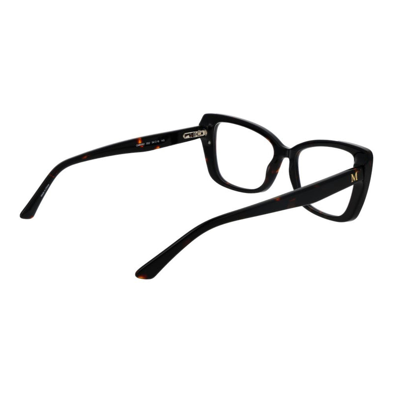 Marciano by Guess black acetate eyeglass frames in a classic rectangular style