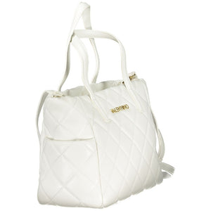 Mario Valentino White Polyurethane Women's Bag