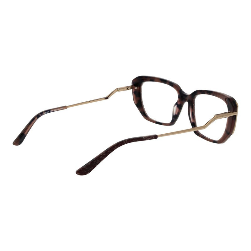 Marciano by Guess purple tortoiseshell acetate and metal eyeglass frames