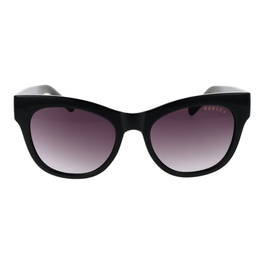 Radley black polycarbonate cat-eye sunglasses with gradient tinted lenses