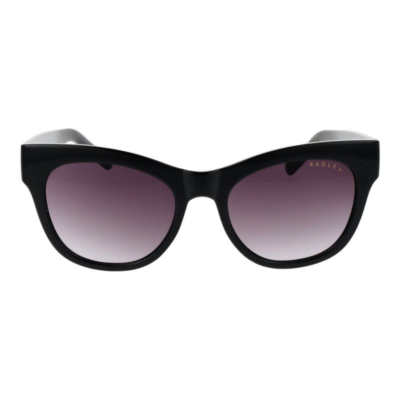 Radley black polycarbonate cat-eye sunglasses with gradient tinted lenses