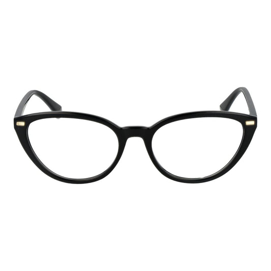 Black eco polyamide cat-eye glasses frames