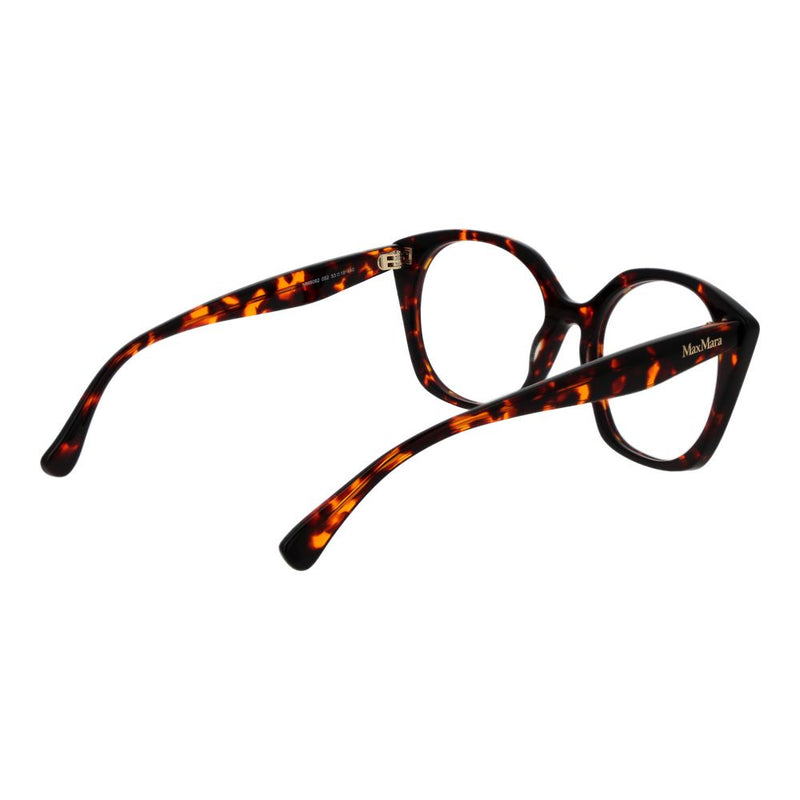 Max Mara brown tortoise-shell plastic cat-eye eyeglass frames