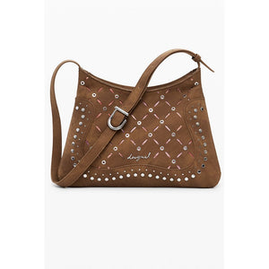 Desigual Marrone Poliuretano Women Backpack