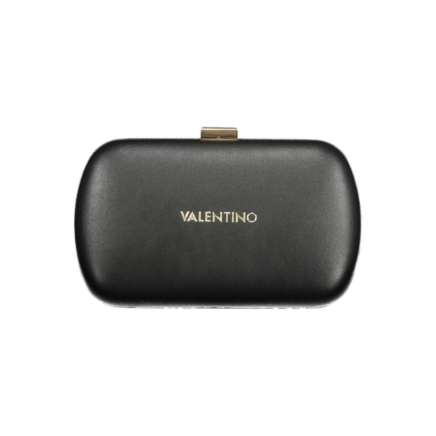 Mario Valentino Black Polyurethane Women's Bag