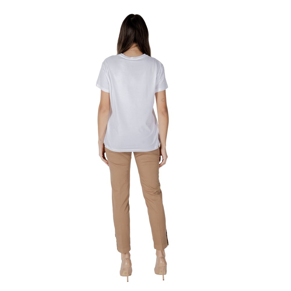 Liu Jo White Cotton T-Shirt