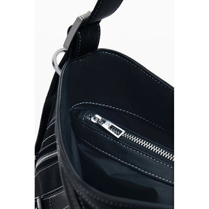 Desigual Nero Polyurethane Women Shoulder Bag