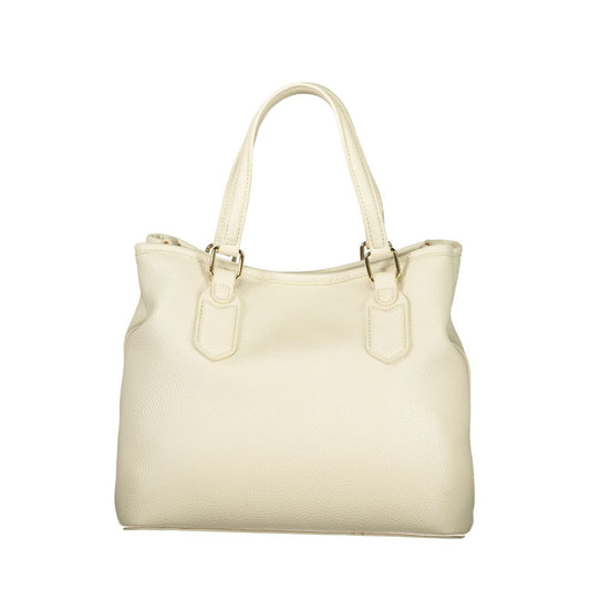 Mario Valentino Beige Polyurethane Women's Bag