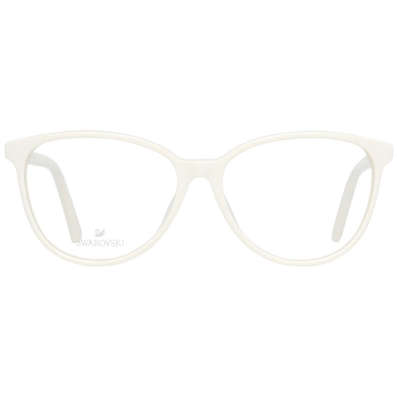 Swarovski beige plastic cat-eye eyeglass frames