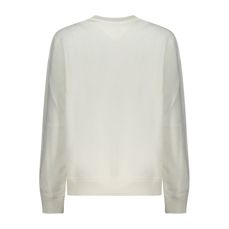 Off-white cotton women crewneck sweatshirt back view