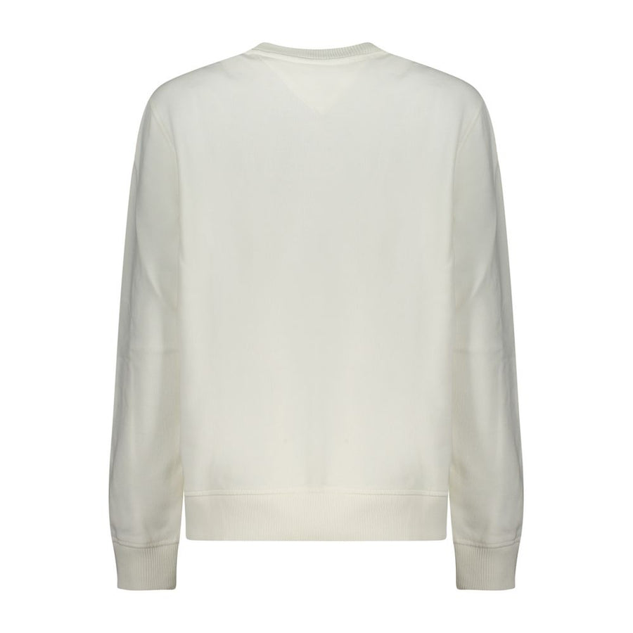 Tommy Hilfiger Bianco Cotton Women Sweatshirt