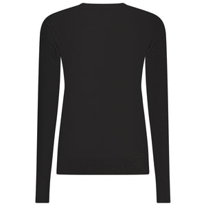 Norway 1963 Black Viscose Women Sweater