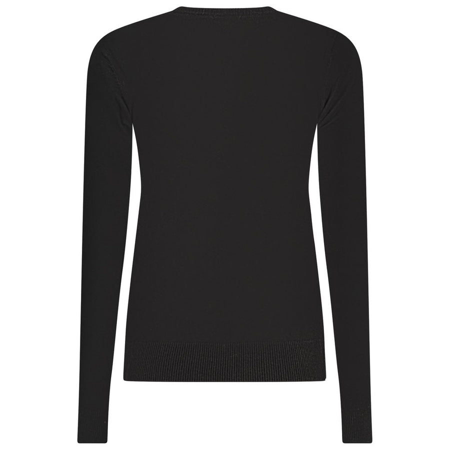 Norway 1963 Black Viscose Women Sweater