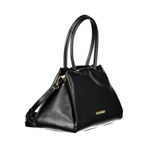 Mario Valentino Black Polyurethane Women's Bag